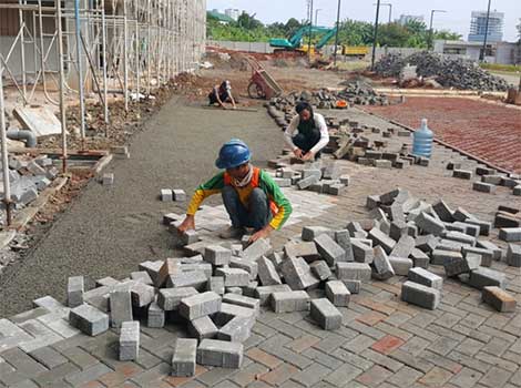 JASA PENGASPALAN JALAN MURAH DI CIREBON