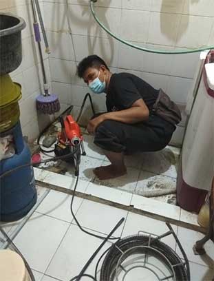 Saluran pipa mampet Surabaya Sidoarjo