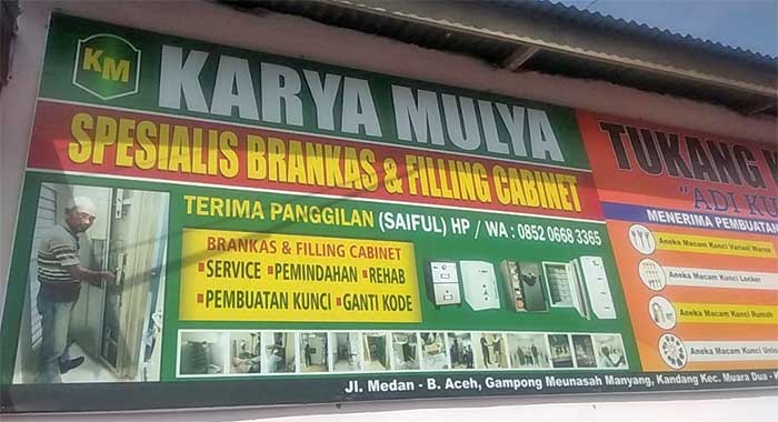 Ahli Service Brankas Aceh