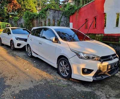 Yaris matic 24 jam Rp. 400ribu