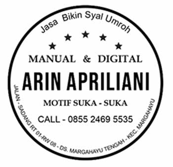 Jasa Bikin Syal Umroh Haji Bandung