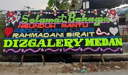 Papan Bunga Medan Lubuk Pakam