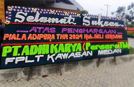 Papan Bunga Medan Lubuk Pakam