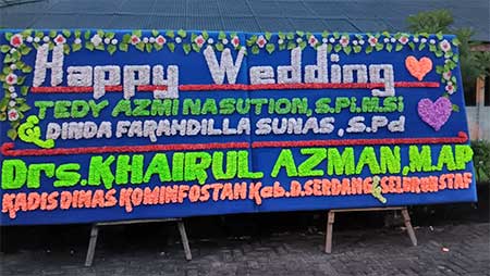Papan Bunga Medan Lubuk Pakam