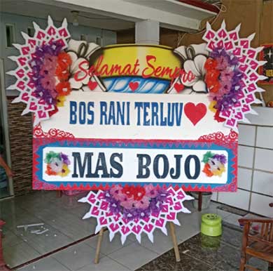 Karangan Bunga Papan Pekalongan