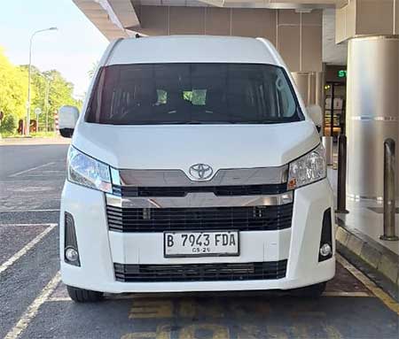 Rental Mobil Hiace Manado