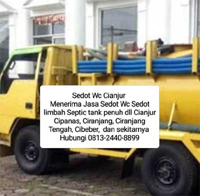 Jasa Sedot Wc Cianjur Cipanas